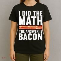 Best Bacon Art For Women Food Pork Meat Bacon Lovers T-Shirt thumb 4