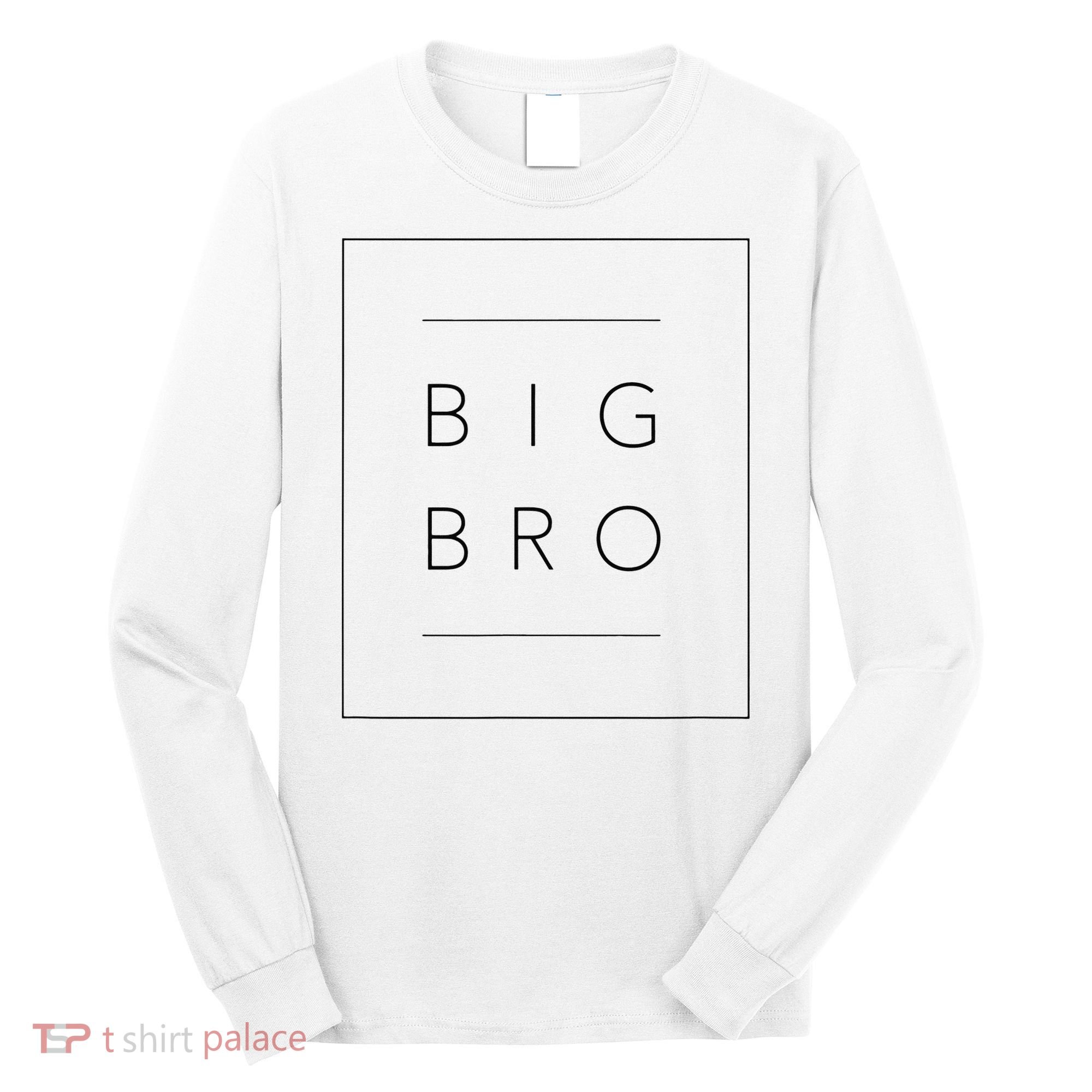 Big Brother Announcement Promoted To Big Bro Long Sleeve Shirt