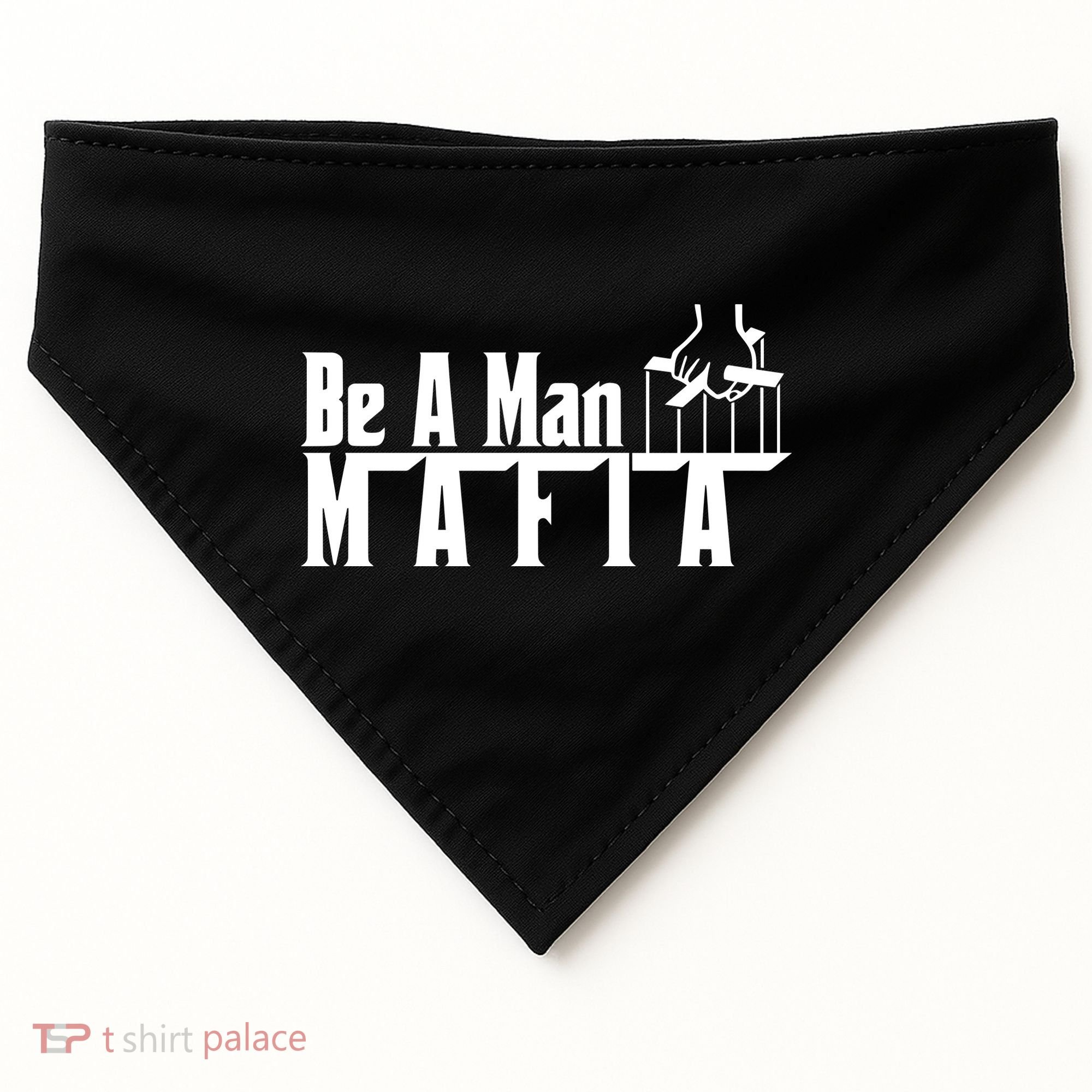 Boston Be A Man Mafia USA-Made Doggie Bandana