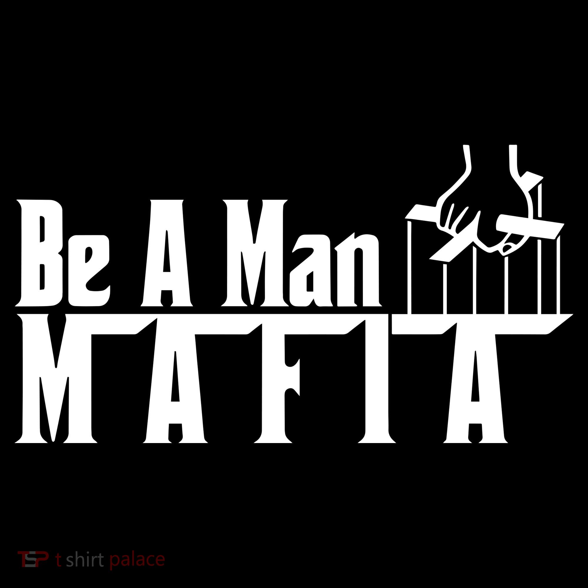 Boston Be A Man Mafia Apron