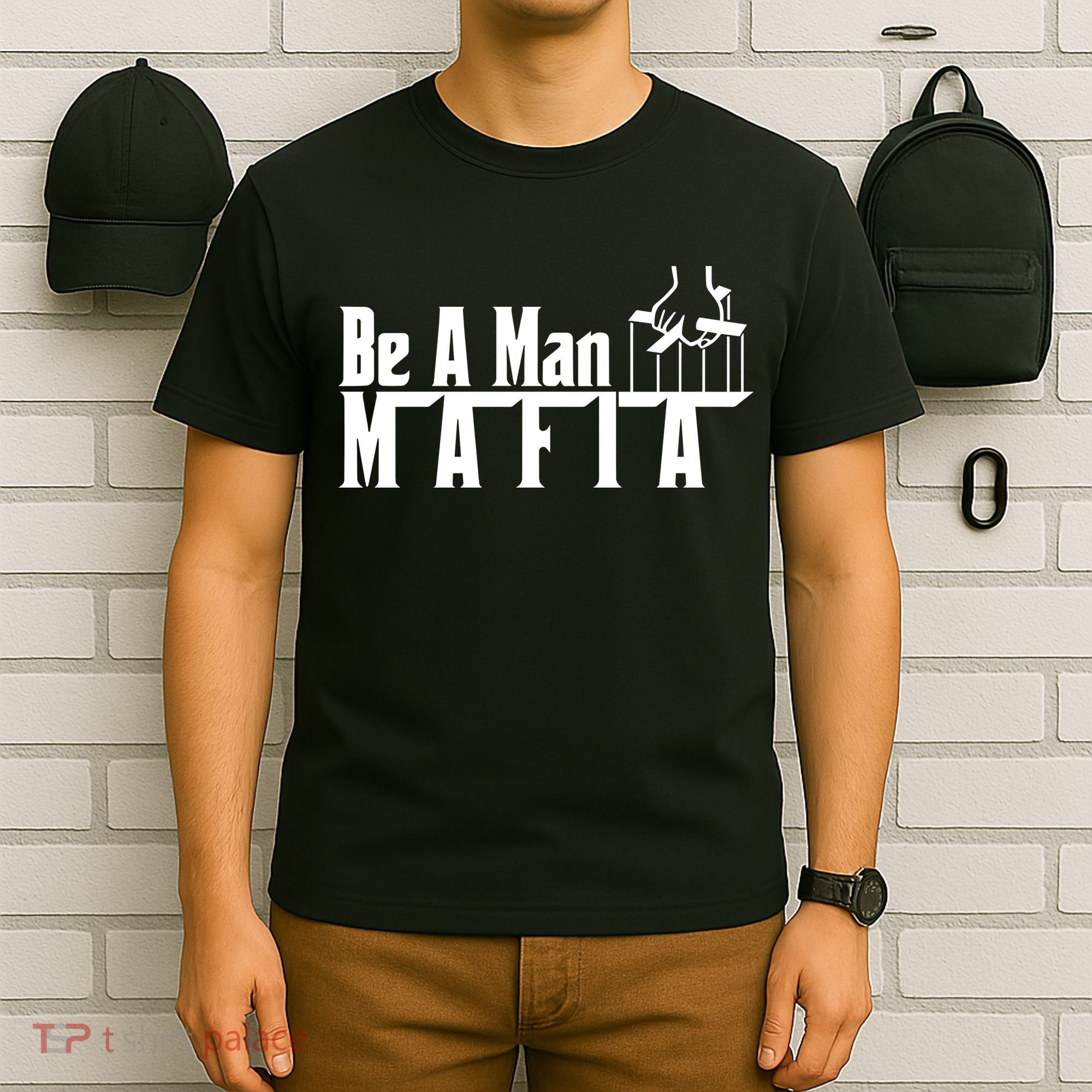 Boston Be A Man Mafia T-Shirt