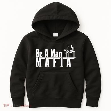 Boston Be A Man Mafia Kids Hoodie