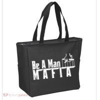 Boston Be A Man Mafia Tote Bag thumb 2