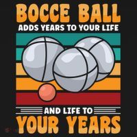 Bocce Ball Adds Years To Your Life Bocce Ball Funny Gift Women's Hoodie thumb 2