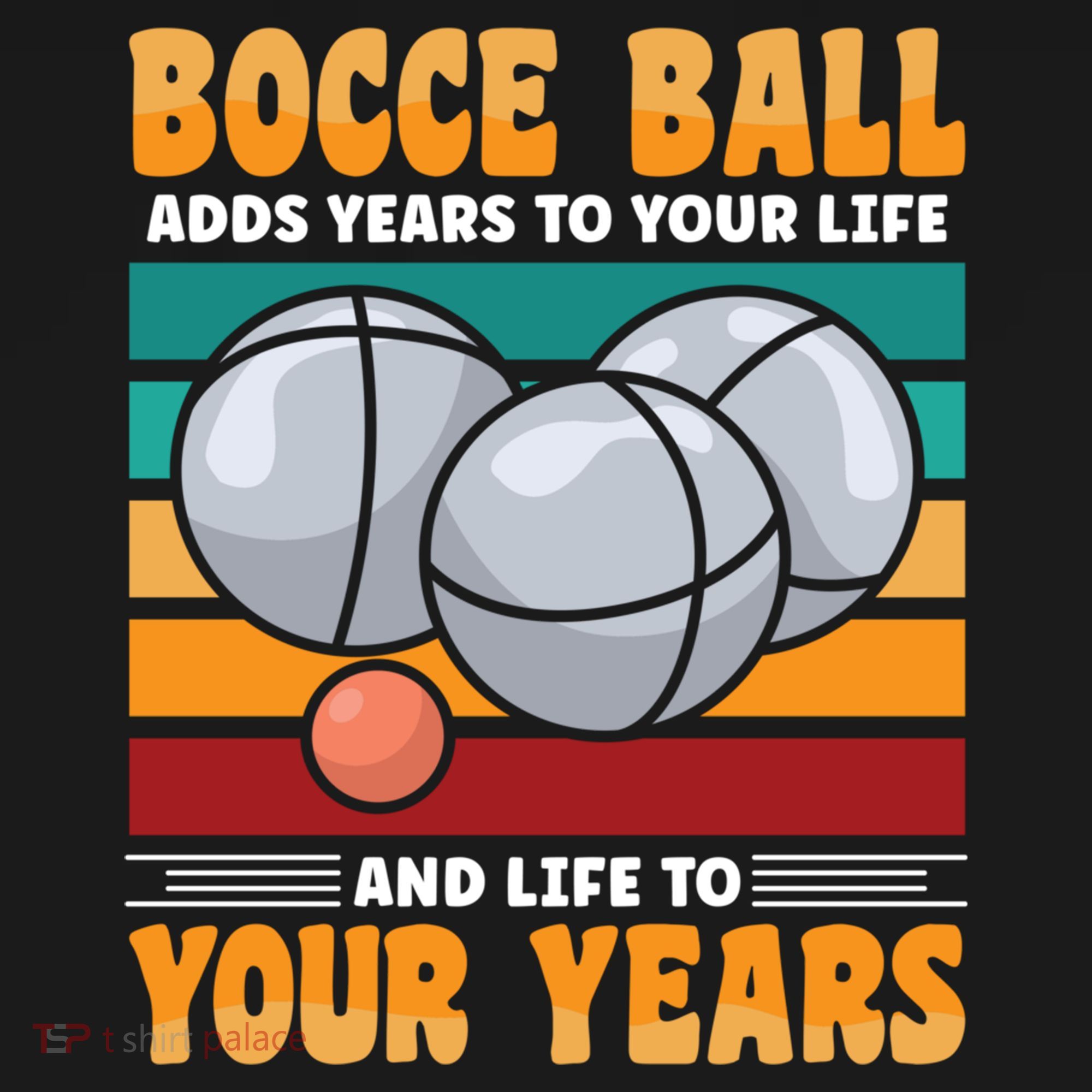Bocce Ball Adds Years To Your Life Bocce Ball Funny Gift Women's Hoodie