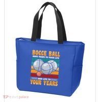 Bocce Ball Adds Years To Your Life Bocce Ball Funny Gift Tote Bag thumb 3