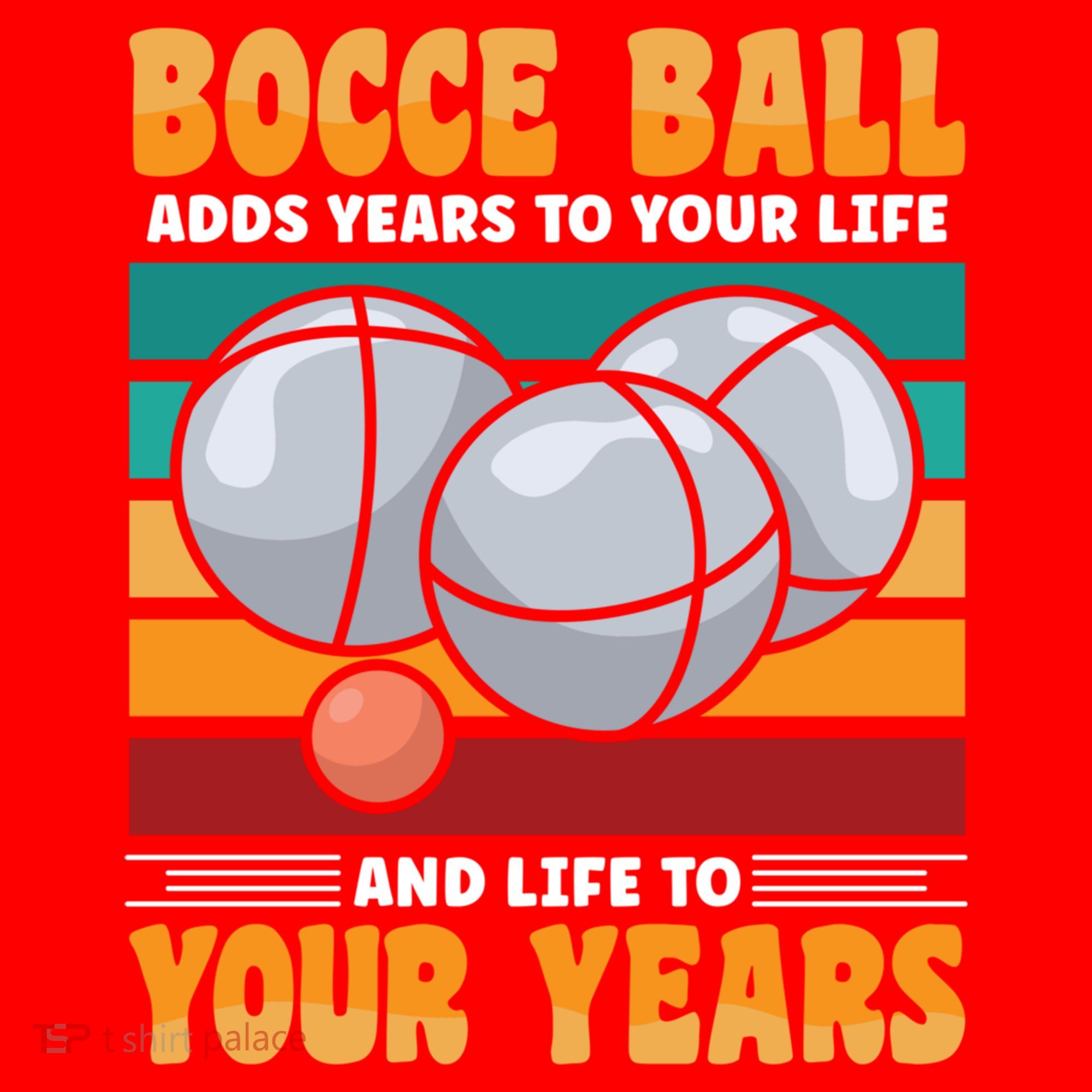 Bocce Ball Adds Years To Your Life Bocce Ball Funny Gift Santa Hat