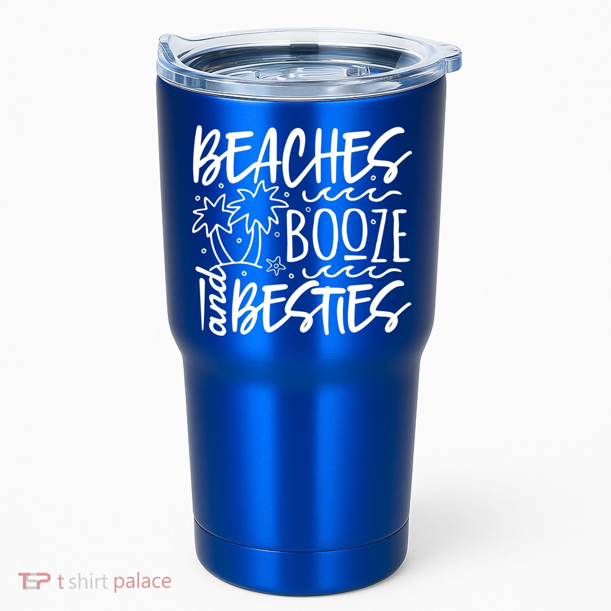 Beaches Booze And Best Friend Vacation Cruise Graphic Great Gift Tumbler