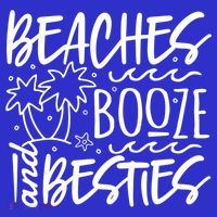 Beaches Booze And Best Friend Vacation Cruise Graphic Great Gift Women's Tank Top thumb 5