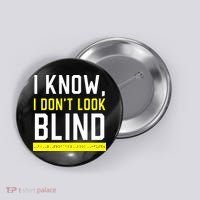 Braille Blind Awareness Visually Impaired Disability Button thumb 0
