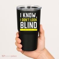 Braille Blind Awareness Visually Impaired Disability Tumbler thumb 2