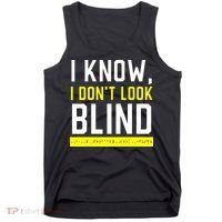 Braille Blind Awareness Visually Impaired Disability Tank Top thumb 0