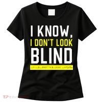 Braille Blind Awareness Visually Impaired Disability Women's T-Shirt thumb 0