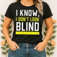 Braille Blind Awareness Visually Impaired Disability Women's T-Shirt thumb 2
