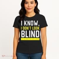 Braille Blind Awareness Visually Impaired Disability Women's T-Shirt thumb 4