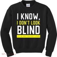 Braille Blind Awareness Visually Impaired Disability Kids Sweatshirt thumb 0