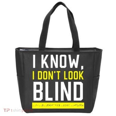 Braille Blind Awareness Visually Impaired Disability Tote Bag