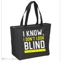 Braille Blind Awareness Visually Impaired Disability Tote Bag thumb 2