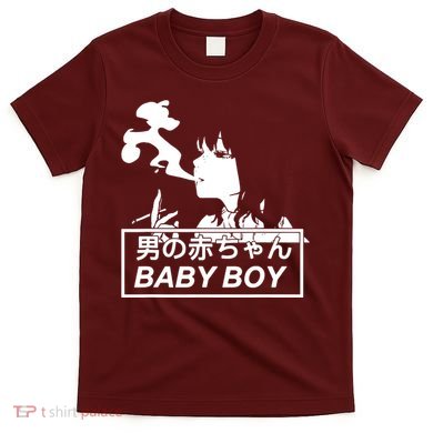 Baby Boy Aesthetic Vaporwave Anime T-Shirt