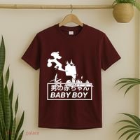 Baby Boy Aesthetic Vaporwave Anime T-Shirt thumb 2