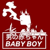 Baby Boy Aesthetic Vaporwave Anime T-Shirt thumb 7
