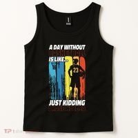 Basketball Bball A Day Without Basketball Is Like... Just Tank Top thumb 2