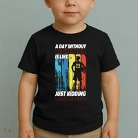 Basketball Bball A Day Without Basketball Is Like... Just Toddler T-Shirt thumb 2