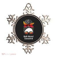 Black Blessed And Beautiful Hair Bun Ornament thumb 0