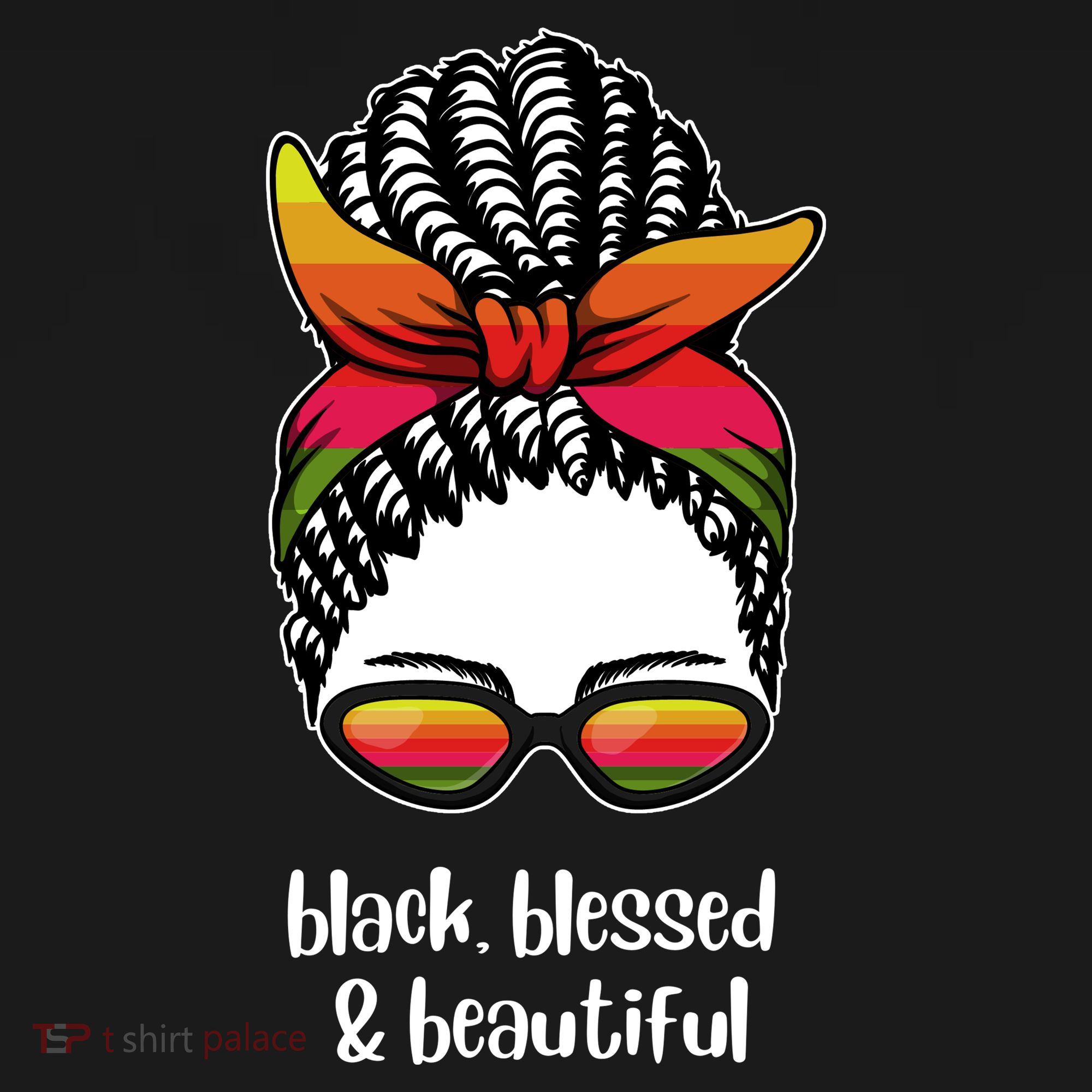 Black Blessed And Beautiful Hair Bun Tote Bag