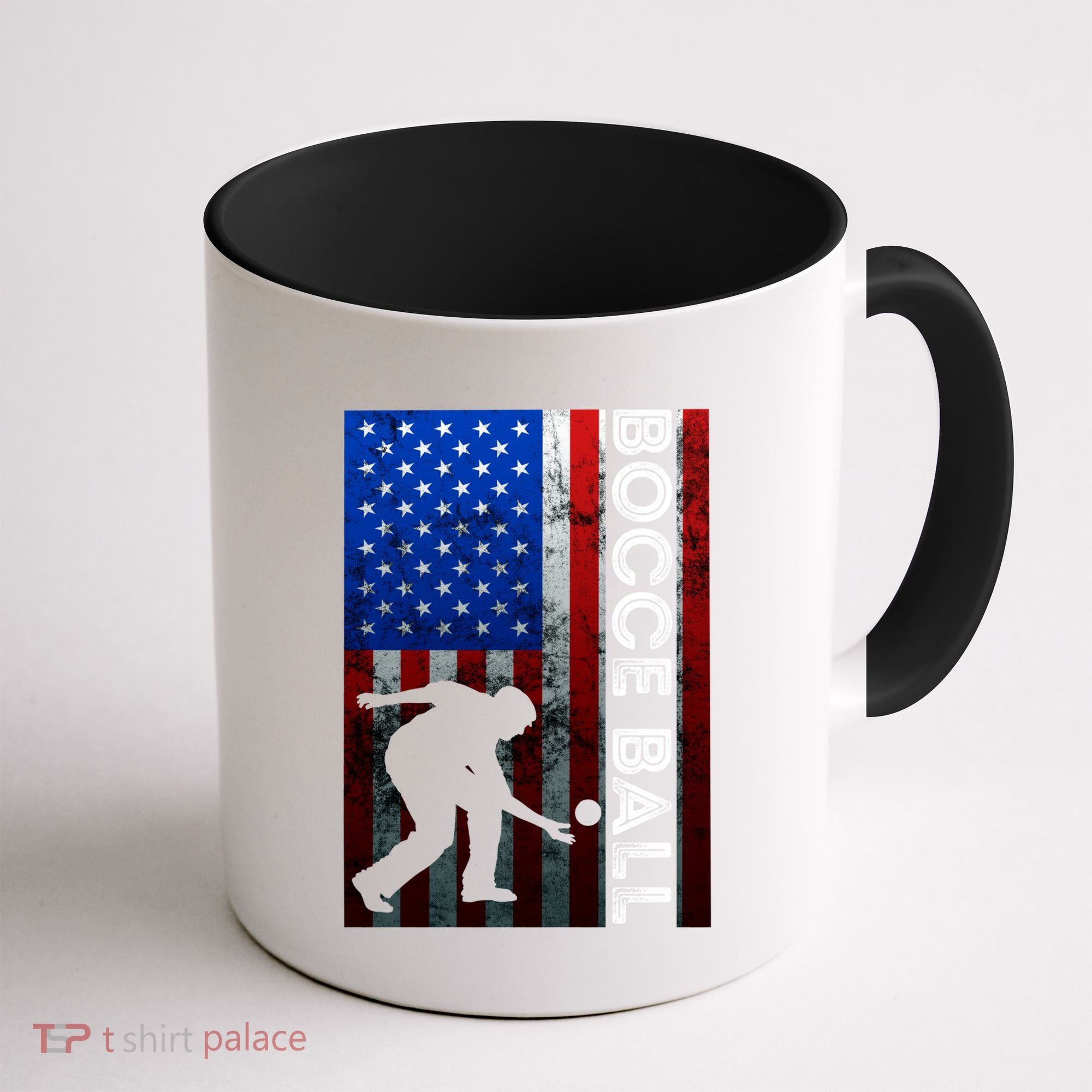 Bocce Ball American Bocce Ball Player Usa Petanque Gift Coffee Mug
