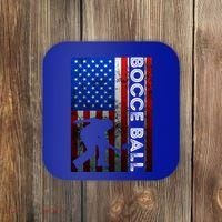 Bocce Ball American Bocce Ball Player Usa Petanque Gift Coaster thumb 0