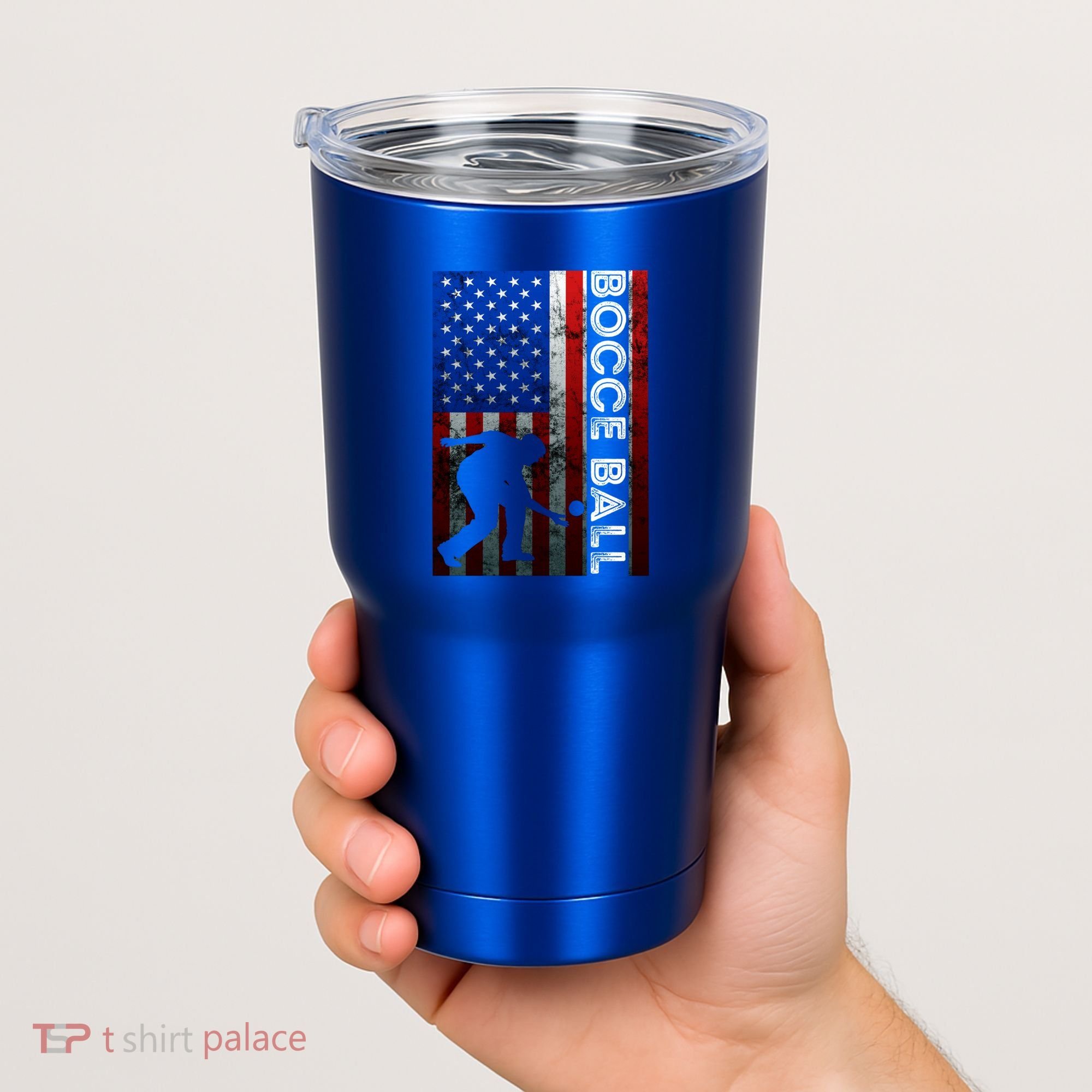 Bocce Ball American Bocce Ball Player Usa Petanque Gift Tumbler