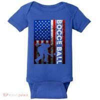 Bocce Ball American Bocce Ball Player Usa Petanque Gift Baby Bodysuit thumb 0