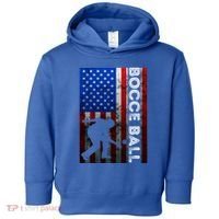 Bocce Ball American Bocce Ball Player Usa Petanque Gift Toddler Hoodie thumb 0