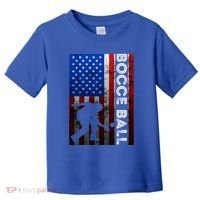 Bocce Ball American Bocce Ball Player Usa Petanque Gift Toddler T-Shirt thumb 0
