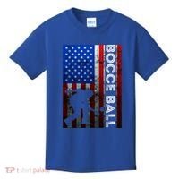 Bocce Ball American Bocce Ball Player Usa Petanque Gift Kids T-Shirt thumb 0
