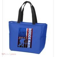 Bocce Ball American Bocce Ball Player Usa Petanque Gift Tote Bag thumb 3