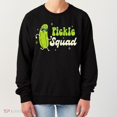 Bridesmaid Bride Babe Pickle Lover Bachelorette Pickle Squad Women's Sweatshirt