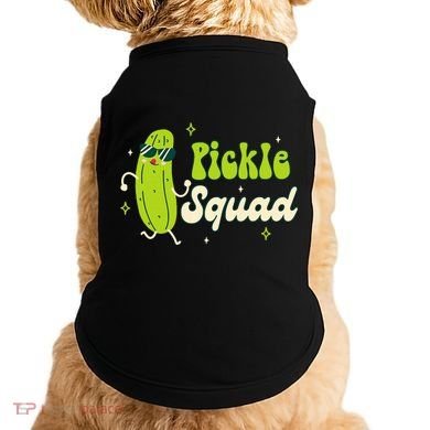 Bridesmaid Bride Babe Pickle Lover Bachelorette Pickle Squad Doggie Tank