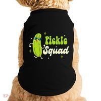 Bridesmaid Bride Babe Pickle Lover Bachelorette Pickle Squad Doggie Tank thumb 0