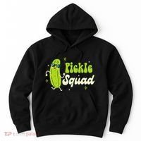Bridesmaid Bride Babe Pickle Lover Bachelorette Pickle Squad Hoodie thumb 0