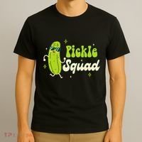 Bridesmaid Bride Babe Pickle Lover Bachelorette Pickle Squad T-Shirt thumb 3