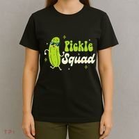 Bridesmaid Bride Babe Pickle Lover Bachelorette Pickle Squad T-Shirt thumb 4