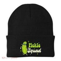 Bridesmaid Bride Babe Pickle Lover Bachelorette Pickle Squad Beanie thumb 0
