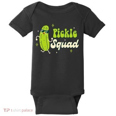 Bridesmaid Bride Babe Pickle Lover Bachelorette Pickle Squad Baby Bodysuit