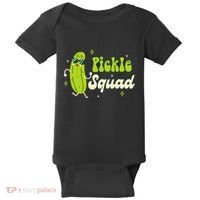 Bridesmaid Bride Babe Pickle Lover Bachelorette Pickle Squad Baby Bodysuit thumb 0