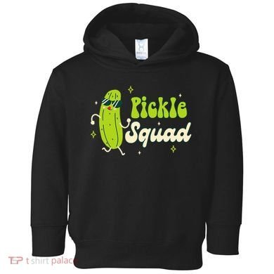 Bridesmaid Bride Babe Pickle Lover Bachelorette Pickle Squad Toddler Hoodie