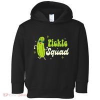 Bridesmaid Bride Babe Pickle Lover Bachelorette Pickle Squad Toddler Hoodie thumb 0