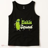 Bridesmaid Bride Babe Pickle Lover Bachelorette Pickle Squad Tank Top thumb 2