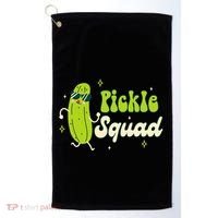 Bridesmaid Bride Babe Pickle Lover Bachelorette Pickle Squad Golf Towel thumb 0